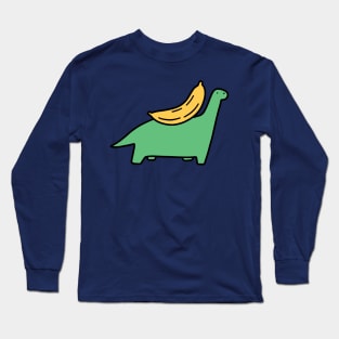 Banana Long Neck Dino Long Sleeve T-Shirt